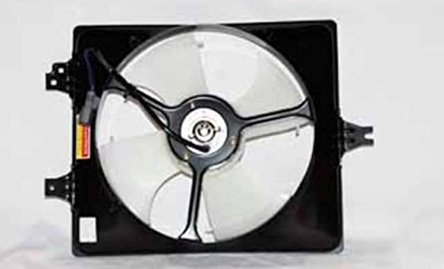RAREELECTRICAL New AC Condenser Fan Assembly Compatible with 1998-2002 Honda Accord 3.0L V6 2997CC - OEM 317-55024-200, 620-226, 38611-P8C-A01, 38615-P8C-A00, 38616-P8C-A01, HO3113109, FA70246 - Perfect for AC Repair & Cooling System Maintenance