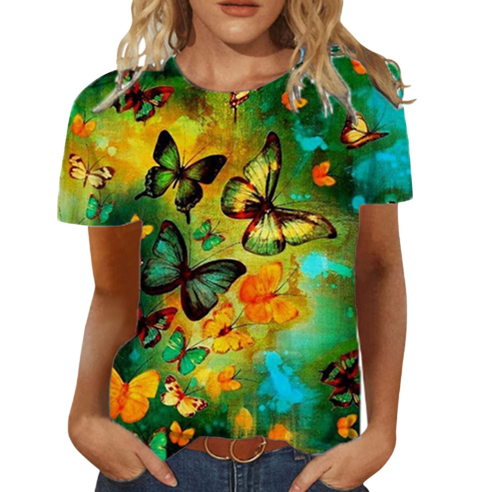 Stylish Women's Printed Tops & Blouses - Casual T-Shirts & Formal Shirts for Everyday Wear | Perfect for Office, Dating & Weekend Outfits