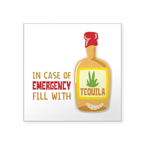 Clear - in Case of Emergency Fill With Sticker