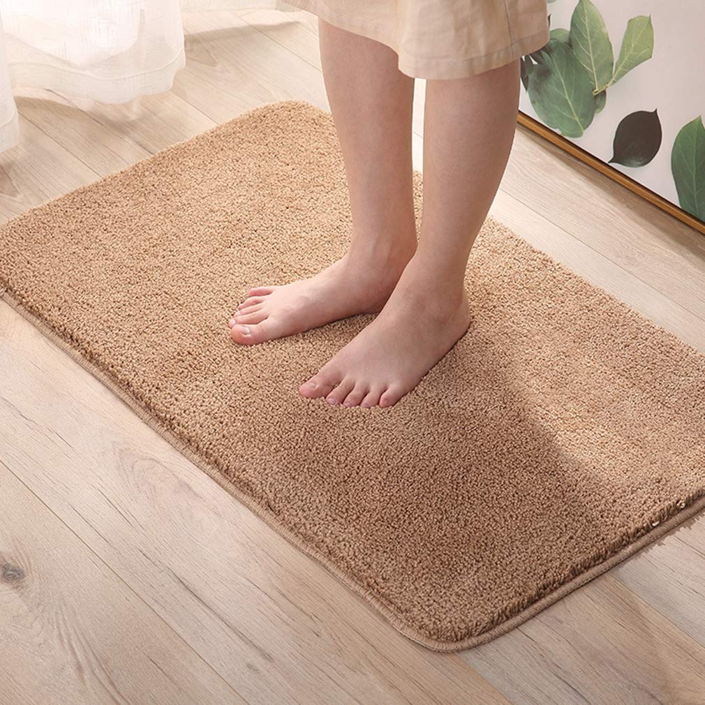 Non-Slip Bath Rug - Super Absorbent Soft Shaggy Bathroom Mat, Machine Washable Plush Carpet for Shower & Floor (16