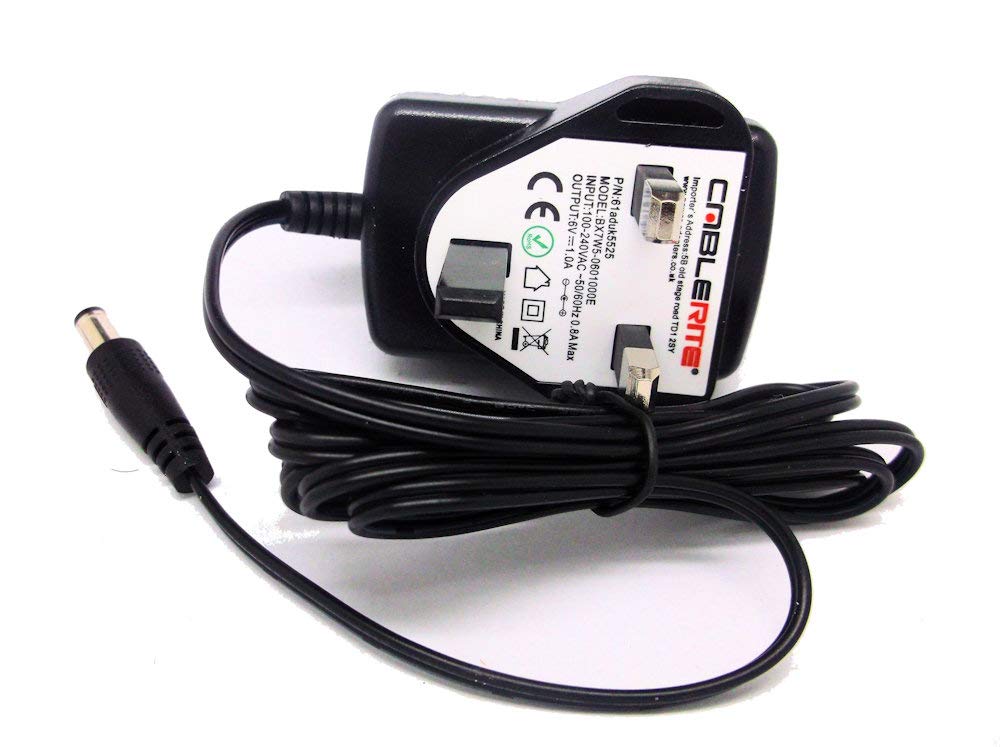 6V 0.6A Power Supply Adapter for Friedland Bush BD-1706 DAB Radio - AC/DC Charger Cable for Home & Car Use