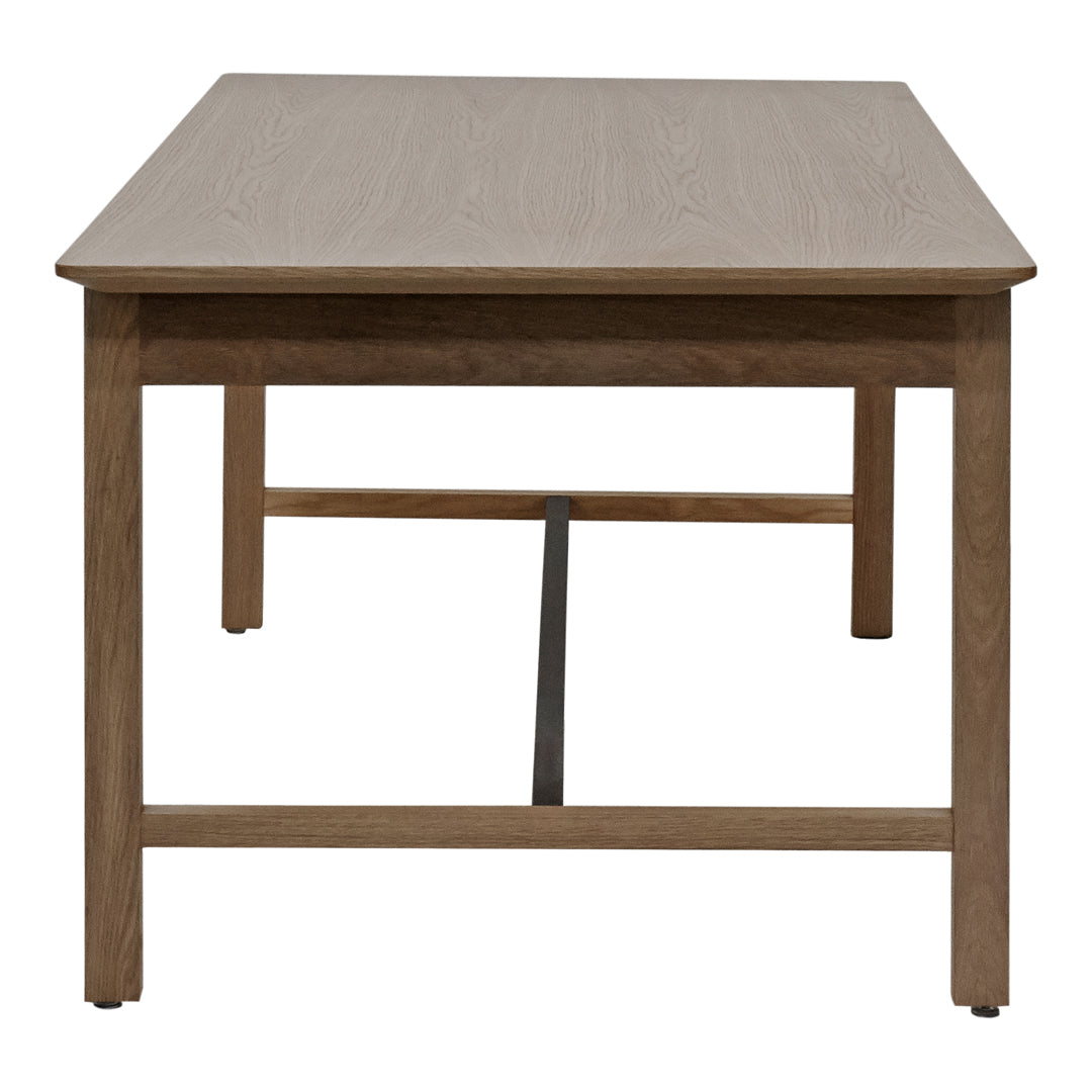 Modern Aya Dining Table - Solid Wood Kitchen Table for 6 - Perfect for Family Gatherings & Dinner Parties