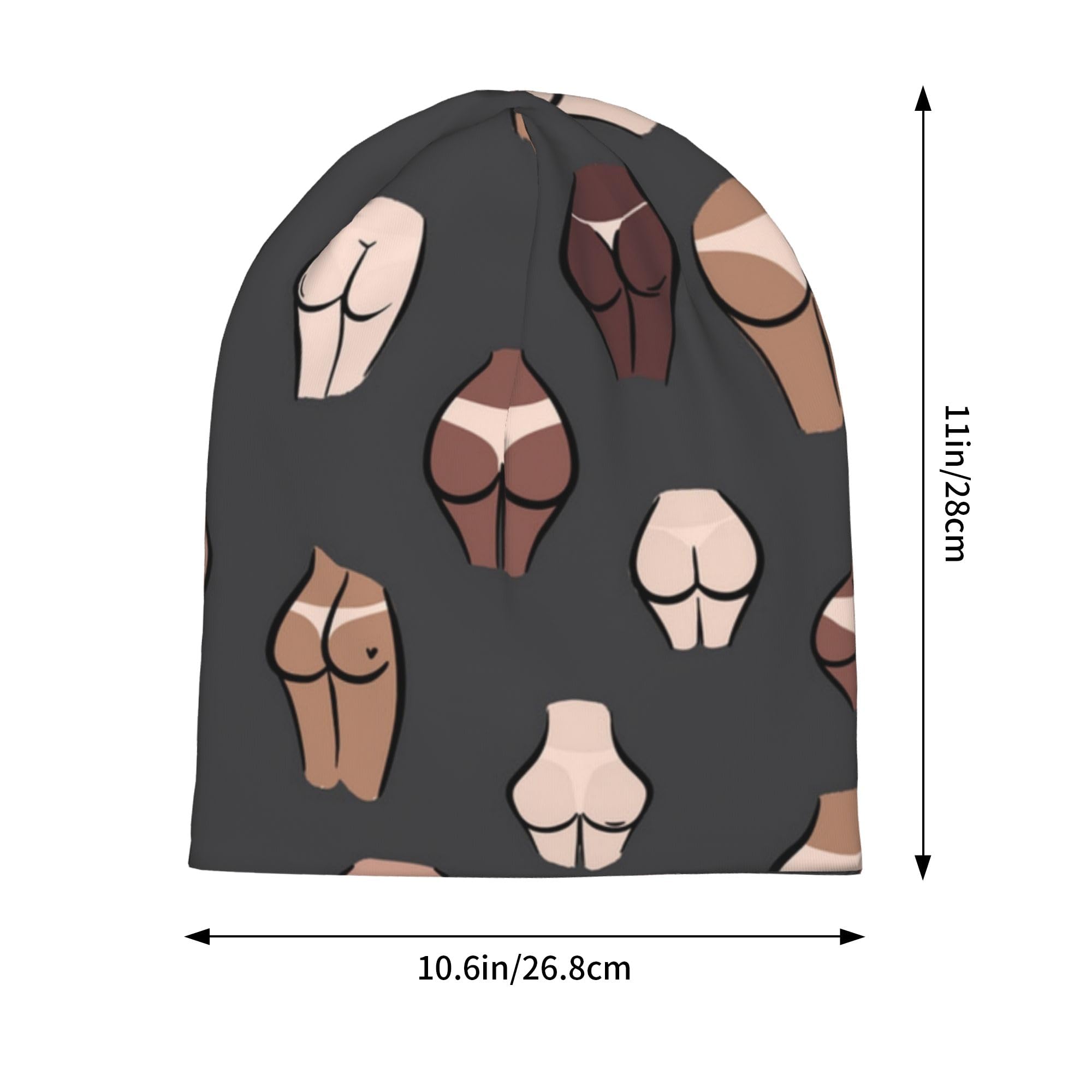 **Warm Cuffed Beanie Hat for Men & Women - Winter Football & Outdoor Sports Cap - Perfect for Skiing, Hiking & Cold Weather Activities**