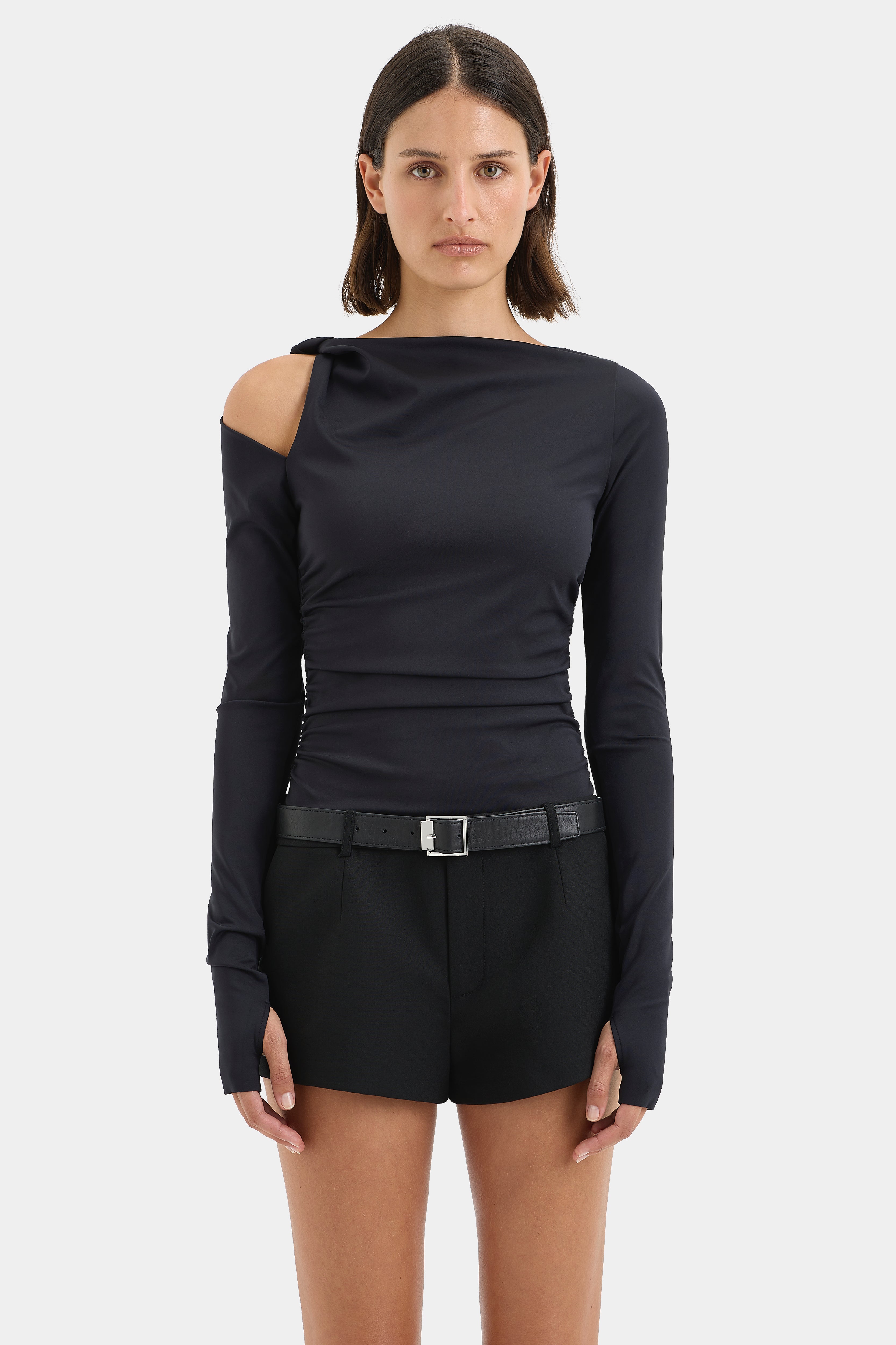 Dylan Mini Shorts for Women - High Waist Denim Shorts Casual Summer Fashion - Perfect for Beach, Vacation, and Everyday Wear