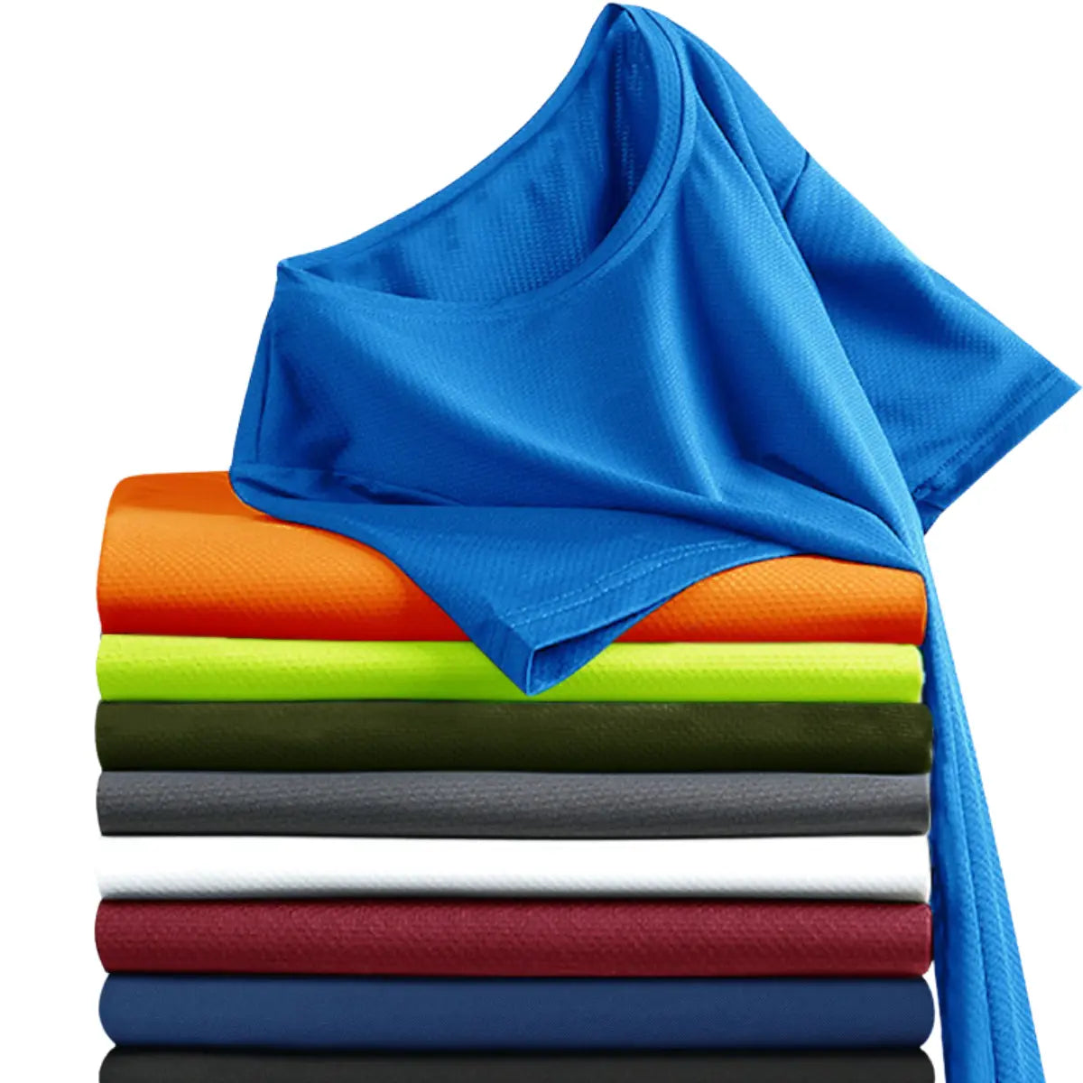 5 Pack Men's Short Sleeve Cotton T-Shirts - Breathable Casual Tees for Everyday Wear, Gym & Outdoor Activities