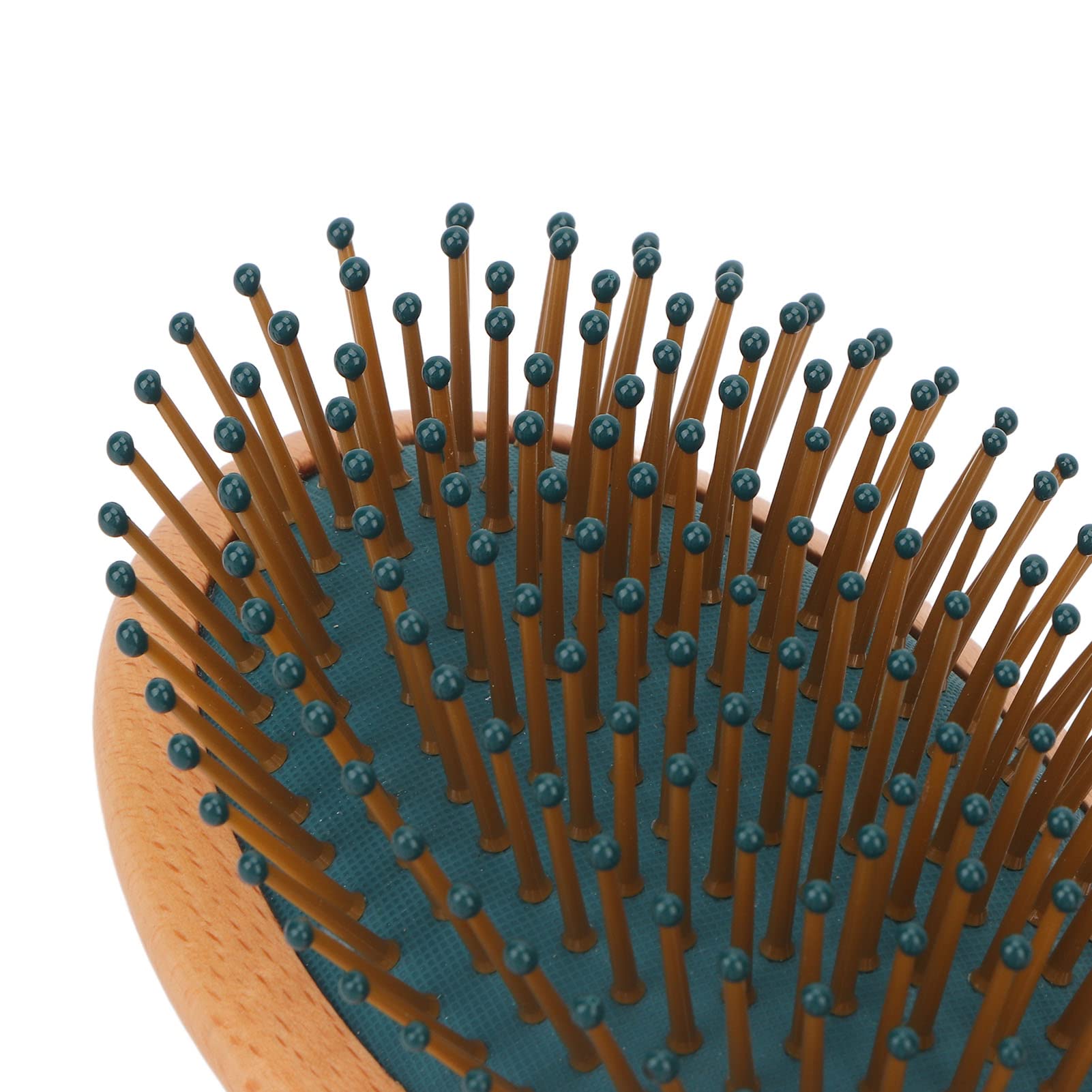 **Wooden Handle Air Cushion Hair Brush – Detangling & Massage Comb for Smooth & Healthy Hair – Perfect for Daily Styling, Salon Use & Scalp Care**