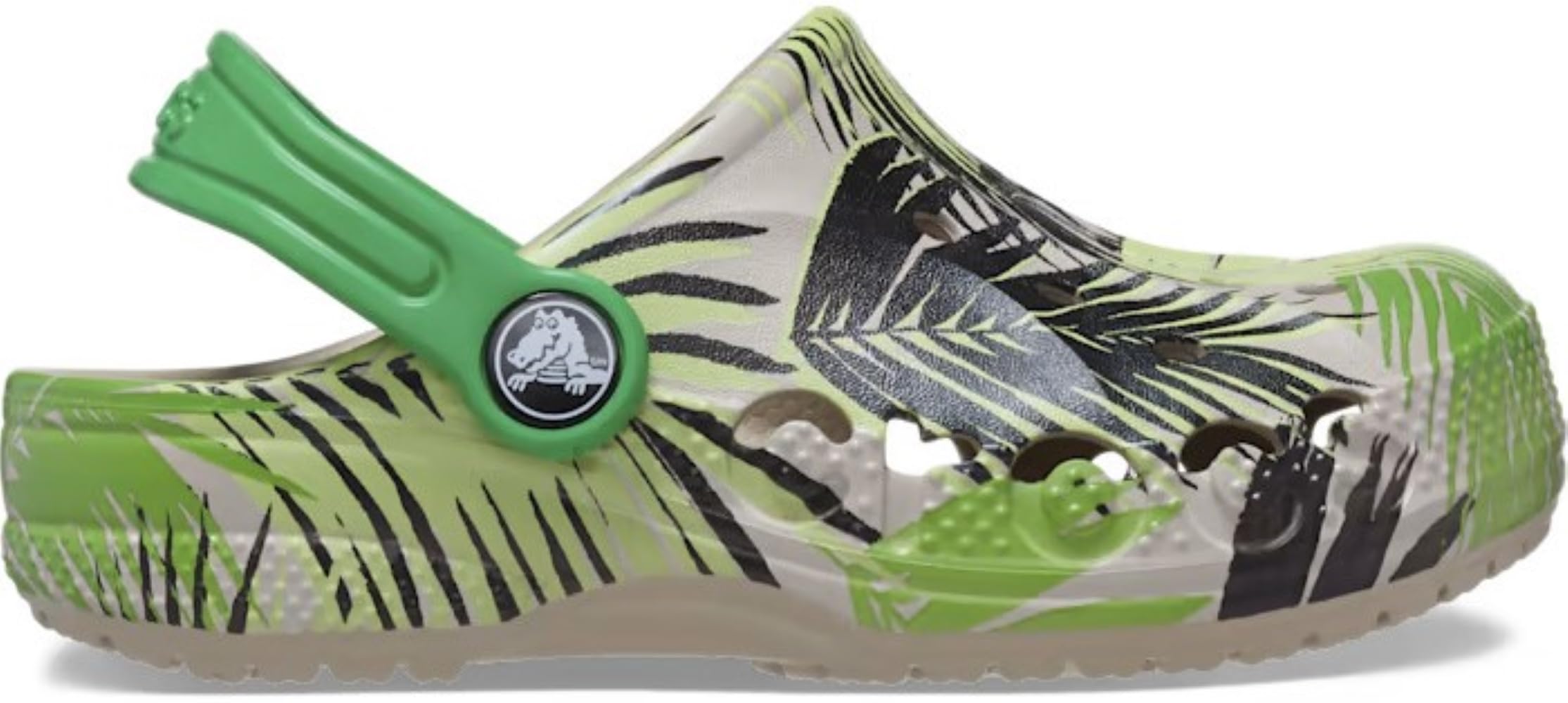 Crocs Unisex-Child Baya Graphic Tie-Dye Clogs | Comfortable Kids Water Shoes for Beach, Pool & Outdoor Play | Slip-Resistant & Lightweight