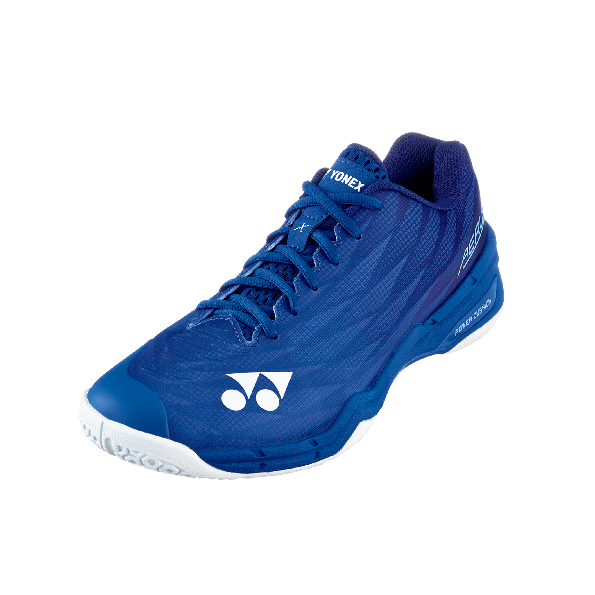 Yonex Power Cushion AERUS X2 Men's Badminton Shoes - Navy Blue | Lightweight & Breathable for Indoor Court Sports | Perfect for Badminton, Squash & Tennis Players