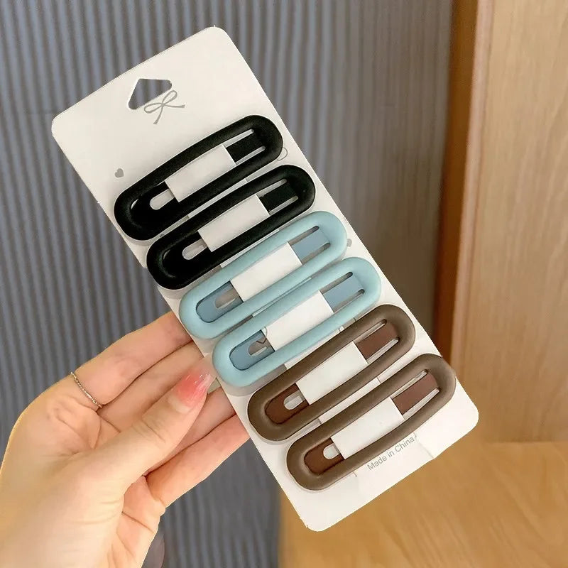 6-Piece Versatile Hairpin Set - Durable Hair Clips for Women & Girls - Perfect for Updos, Braids, and Everyday Styling