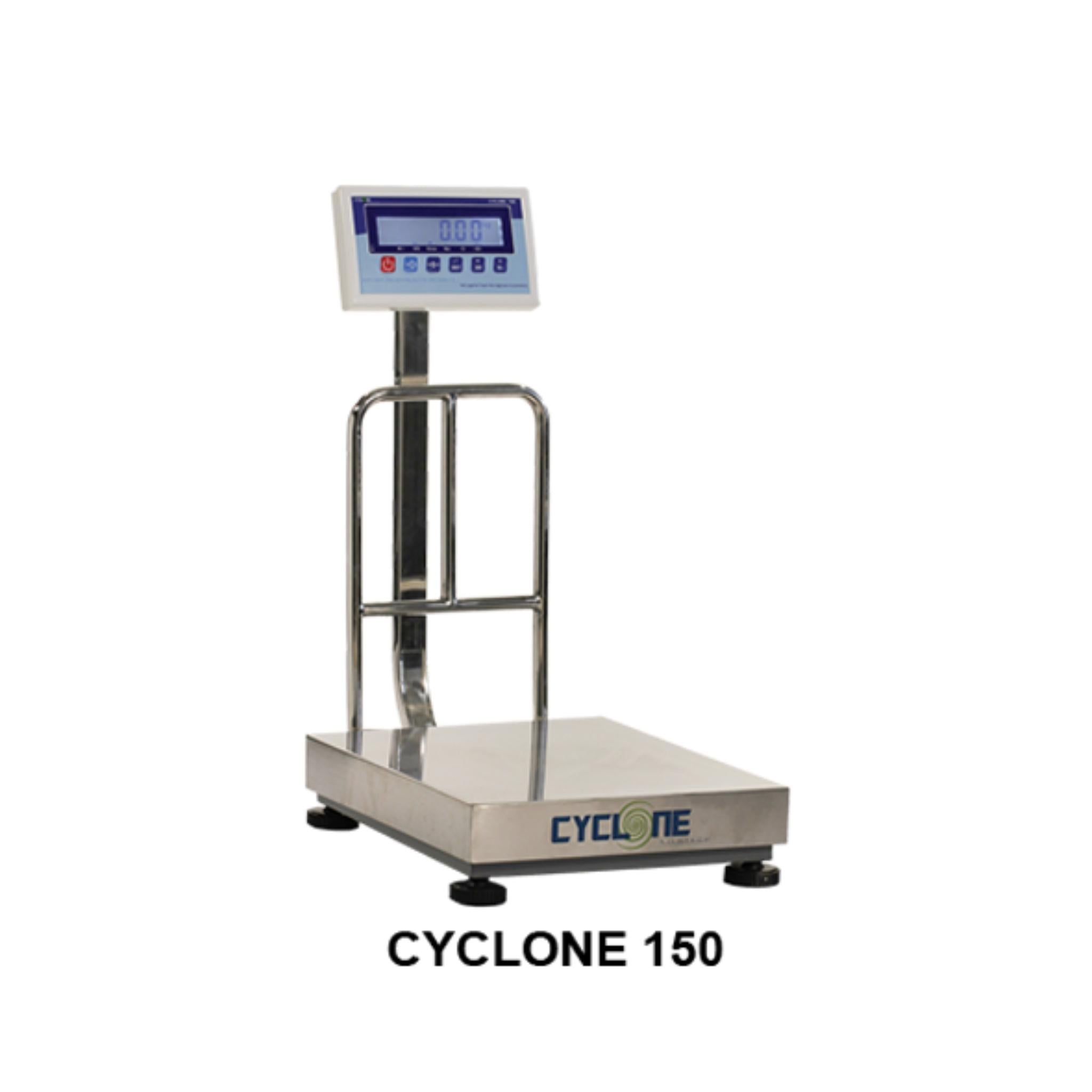 Kilotech Cyclone Bench and Platform Scale - Digital Weighing Scale for Kitchen, Shipping, Postal & Industrial Use | Accurate & Durable for Home & Business