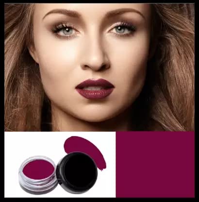 Professional Lip, Cheek & Eye Tint for Women & Girls - Wine Berry | Long-Lasting Waterproof Makeup for Date Night, Parties & Everyday Glam