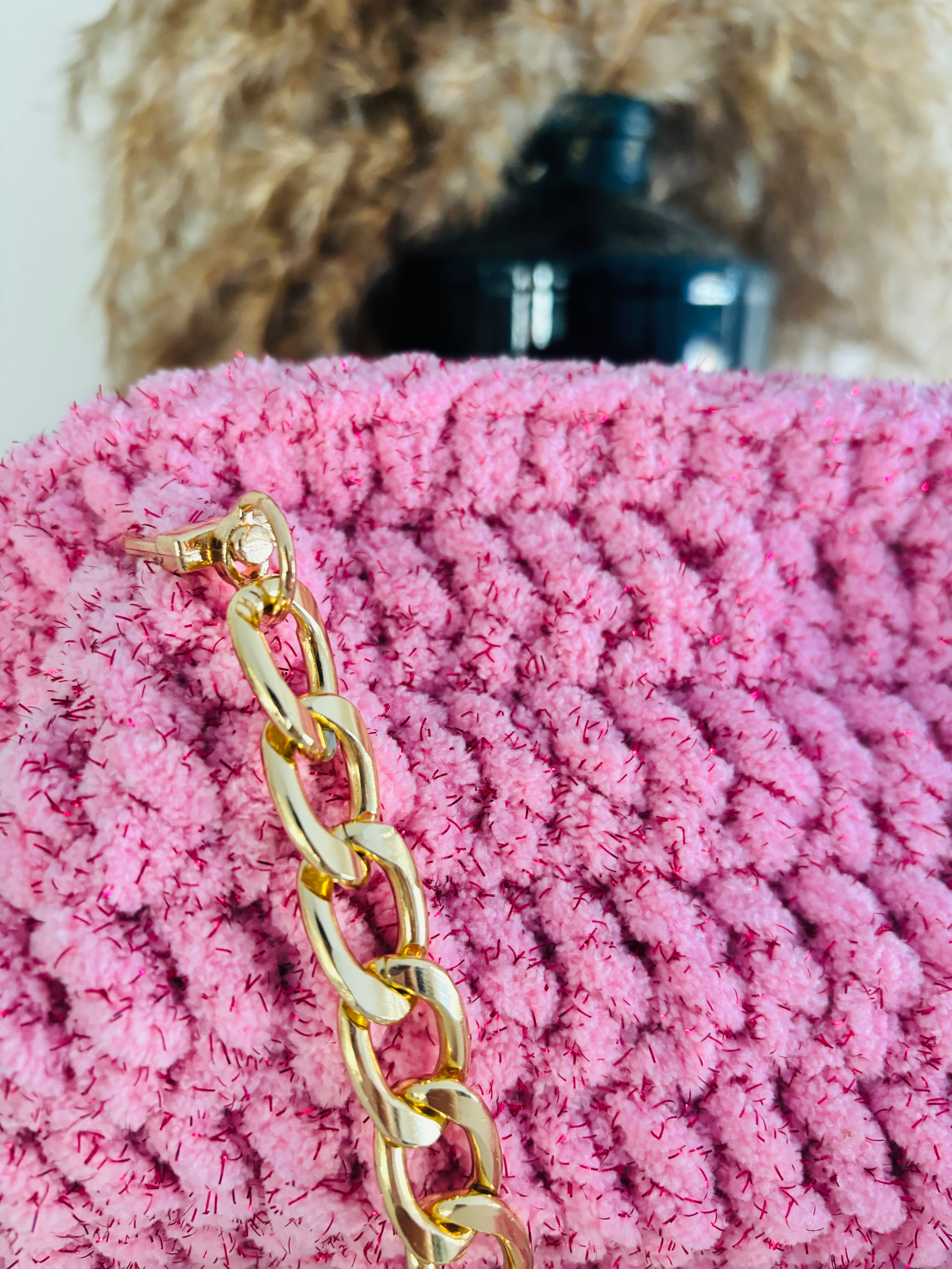 Pink Barbie Doll with Red Glitter Velvet Clutch - Perfect for Birthday Gifts, Collectibles & Playtime Fun