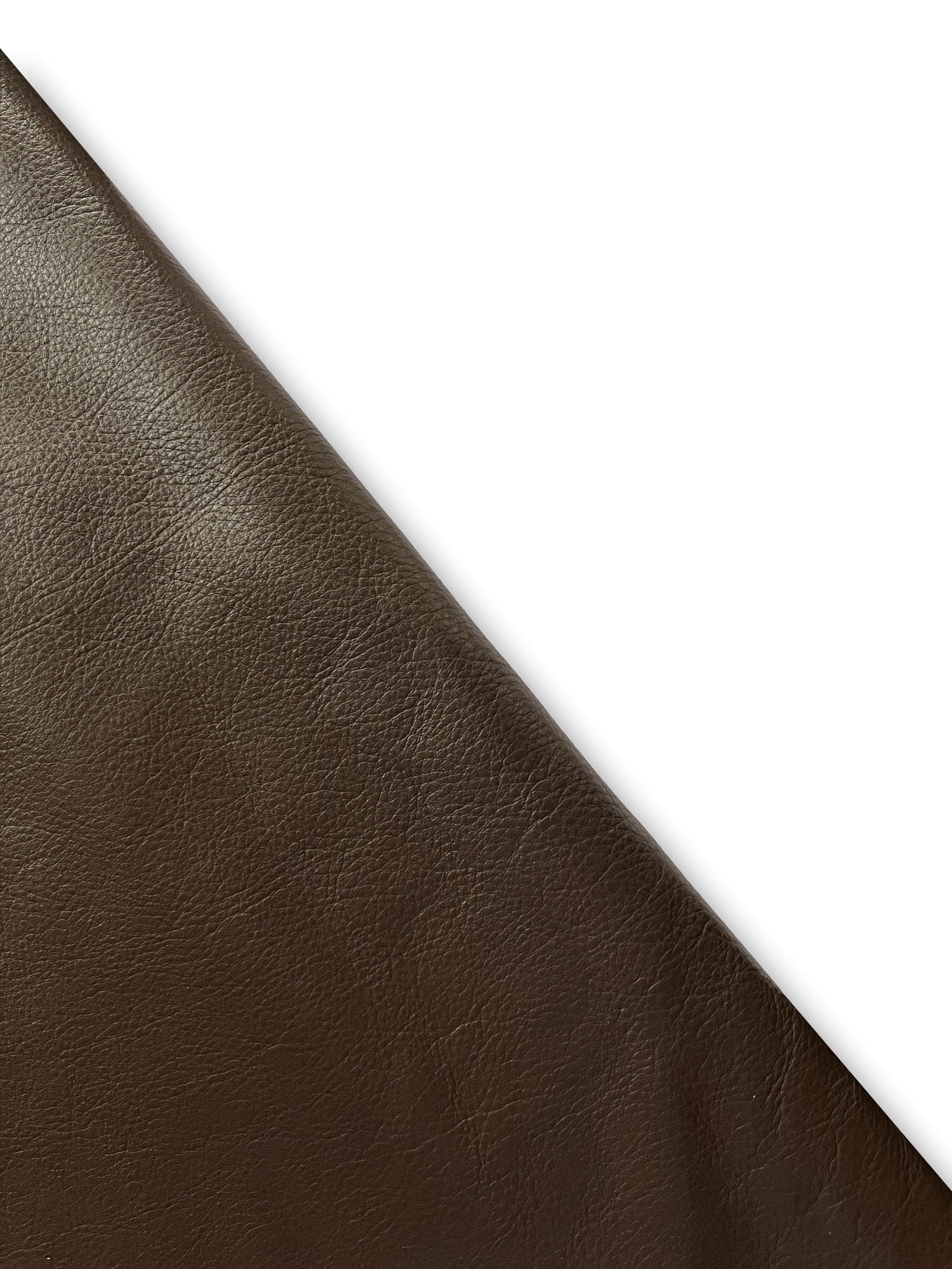 Premium Natural Grain Cowhide Leather - Chocolate Brown, 20 Sq Ft Full Side - Perfect for DIY Crafts, Upholstery, Handbags & Leatherworking Projects