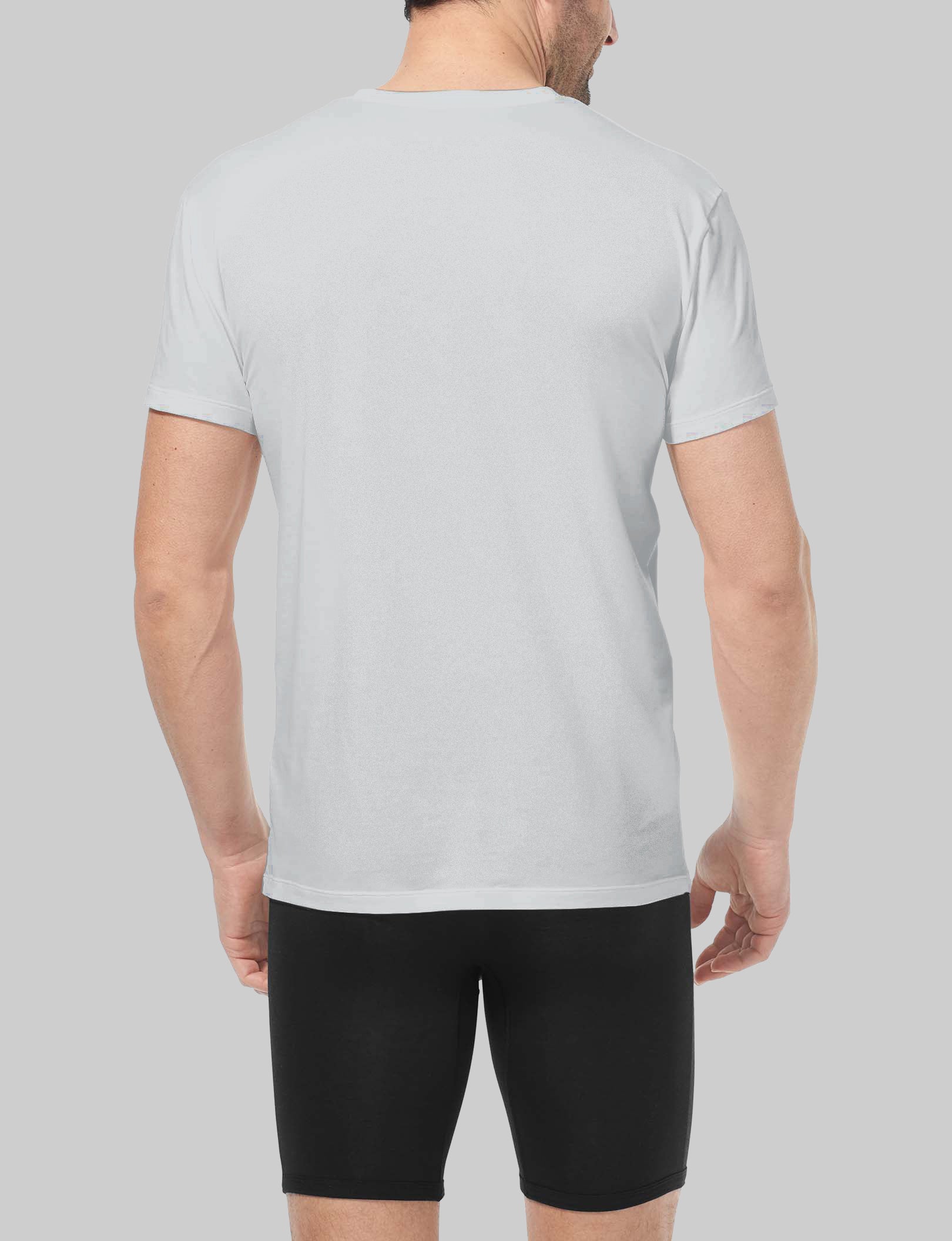 Premium Cotton Crew Neck Undershirt for Men - Soft, Breathable & Comfortable - Perfect for Layering, Casual Wear & Everyday Use