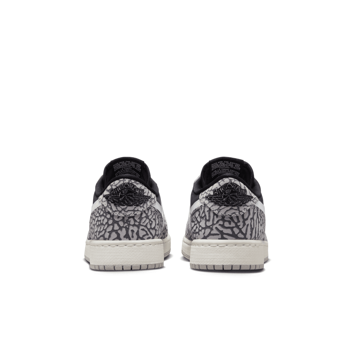 Air Jordan 1 Retro Low OG 'Black Elephant' Kids Basketball Shoes - Stylish Sneakers for Boys & Girls - Perfect for School, Sports & Casual Wear