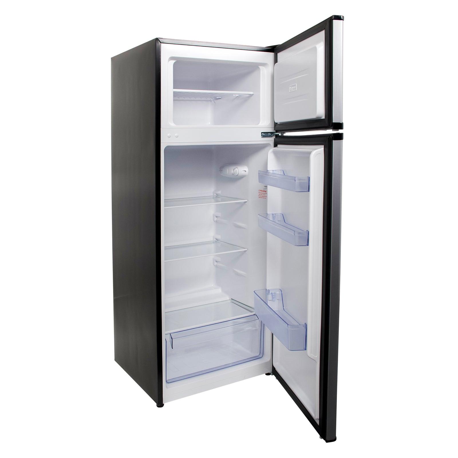 Avanti RA733B3S 7.3 Cu. Ft. Compact Refrigerator - Energy Efficient Apartment Fridge with Freezer for Small Spaces, Dorms & Studio Kitchens
