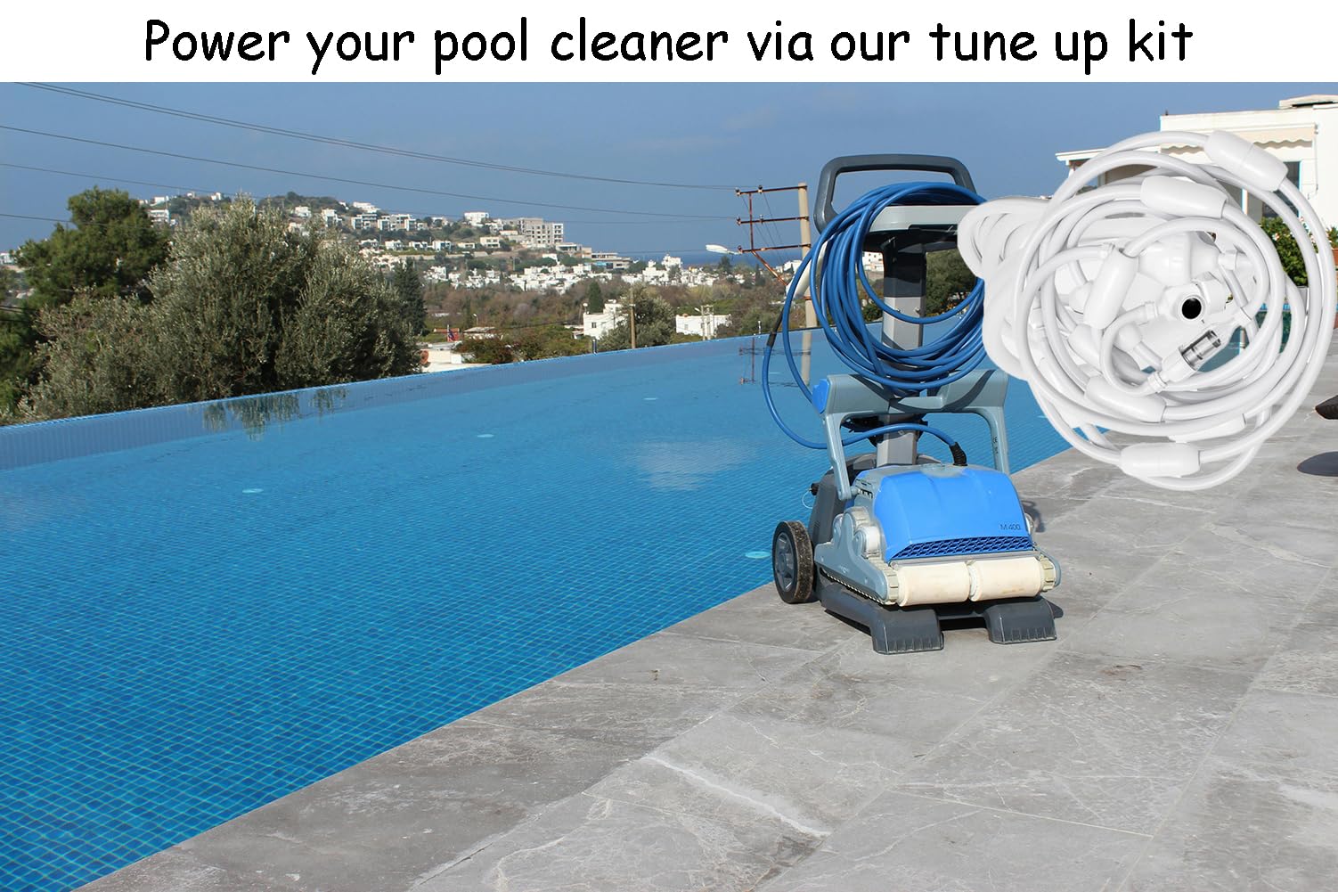 Zodiac Polaris 280 380 180 3900 Pool Cleaner Hose Replacement - Compatible Pool Sweep Feed Hose (Not for Polaris 360) | Perfect for In-Ground Pool Maintenance & Cleaning