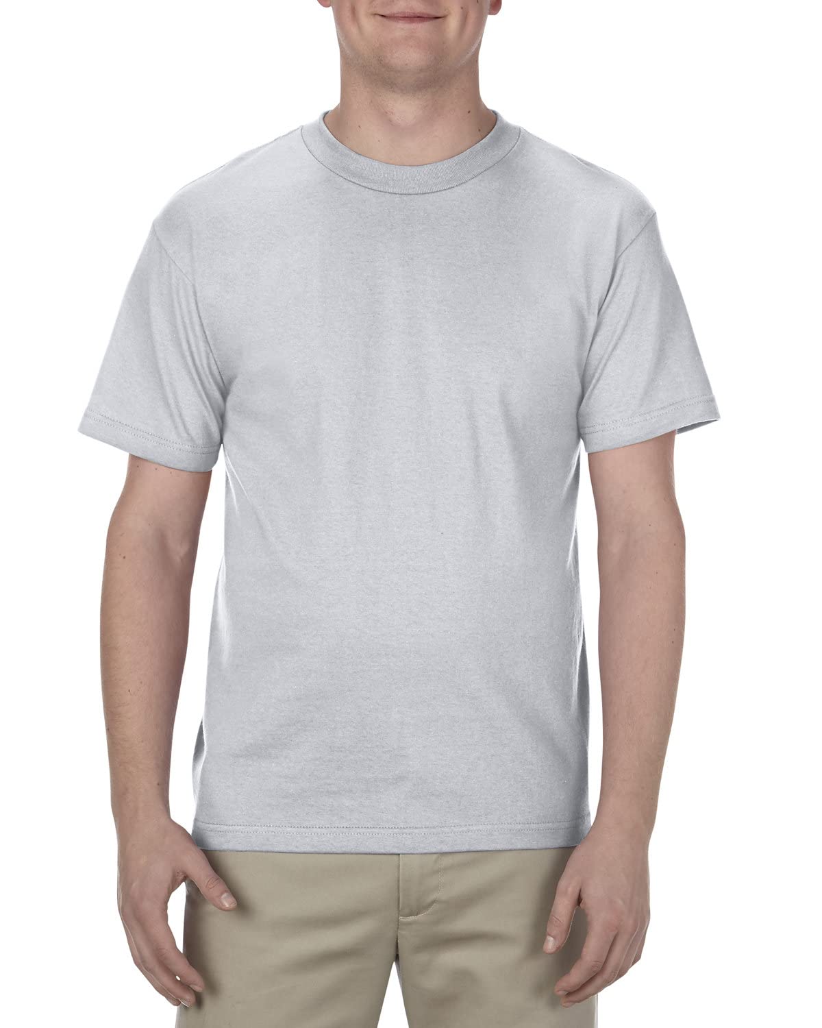Alstyle Apparel Unisex Adult T-Shirt Al1301 - Soft Cotton Crewneck Tee for Men & Women - Perfect for Casual Wear, Gym, and Everyday Outfits