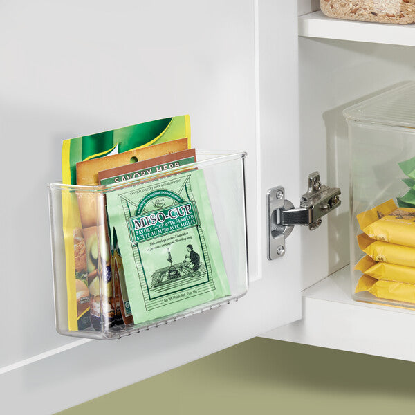 Affix Peel & Stick Door Organizer - Eco-Friendly Recycled Wall Storage for Keys, Mail & Essentials - Perfect for Entryway, Kitchen & Office Organization