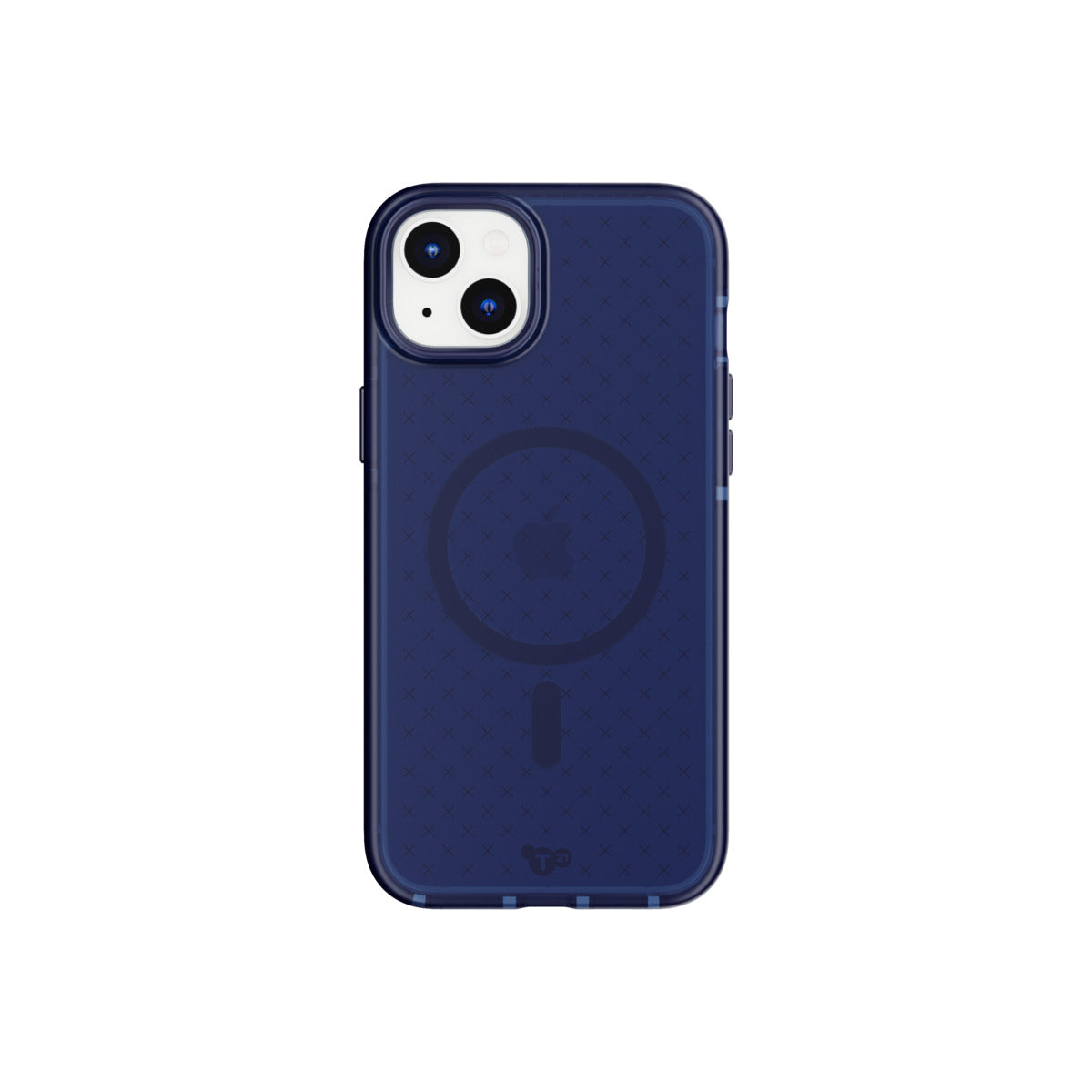 Tech21 Evo Check iPhone 15 Plus Case - MagSafe Compatible Protective Cover | Shockproof & Slim Design for Everyday Use, Work & Travel