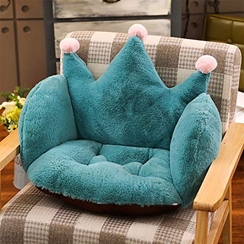 **TWDYC Baby Sofa Chair Cushion Cover - Cartoon Crown Plush Seat Pad for Toddlers & Kids - Soft Floor Cushion with Removable Cover - Nursery, Playroom, Living Room (Color: A)**    *(Use Cases: Perfect for playtime, nap time, or cozy reading corners in nurseries, playrooms, or family living spaces.)*