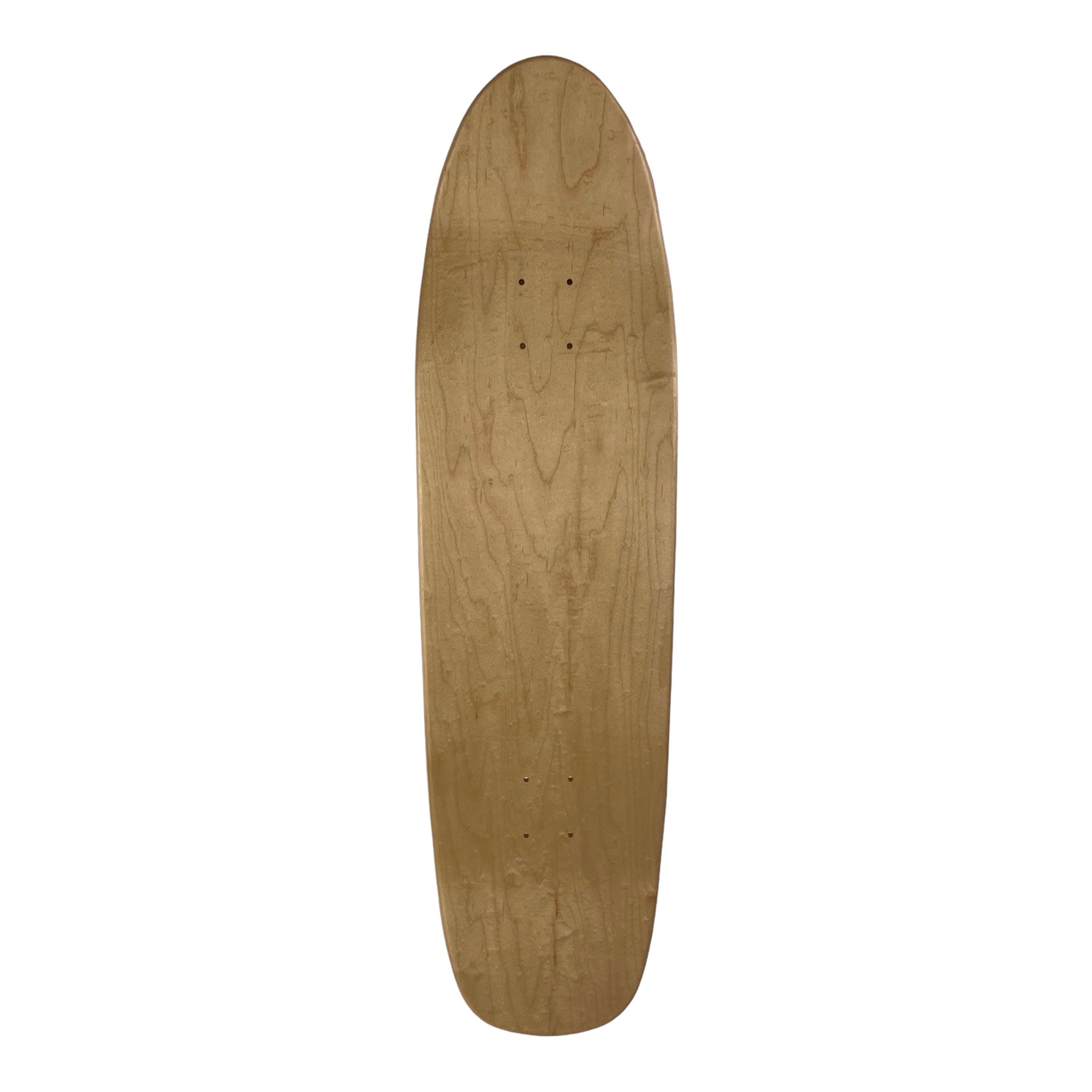 Natural Pool Shape Hardrock Skateboard Blank - 9 Shape LF4221 | Perfect for Skate Park, Street Skating & DIY Custom Decks