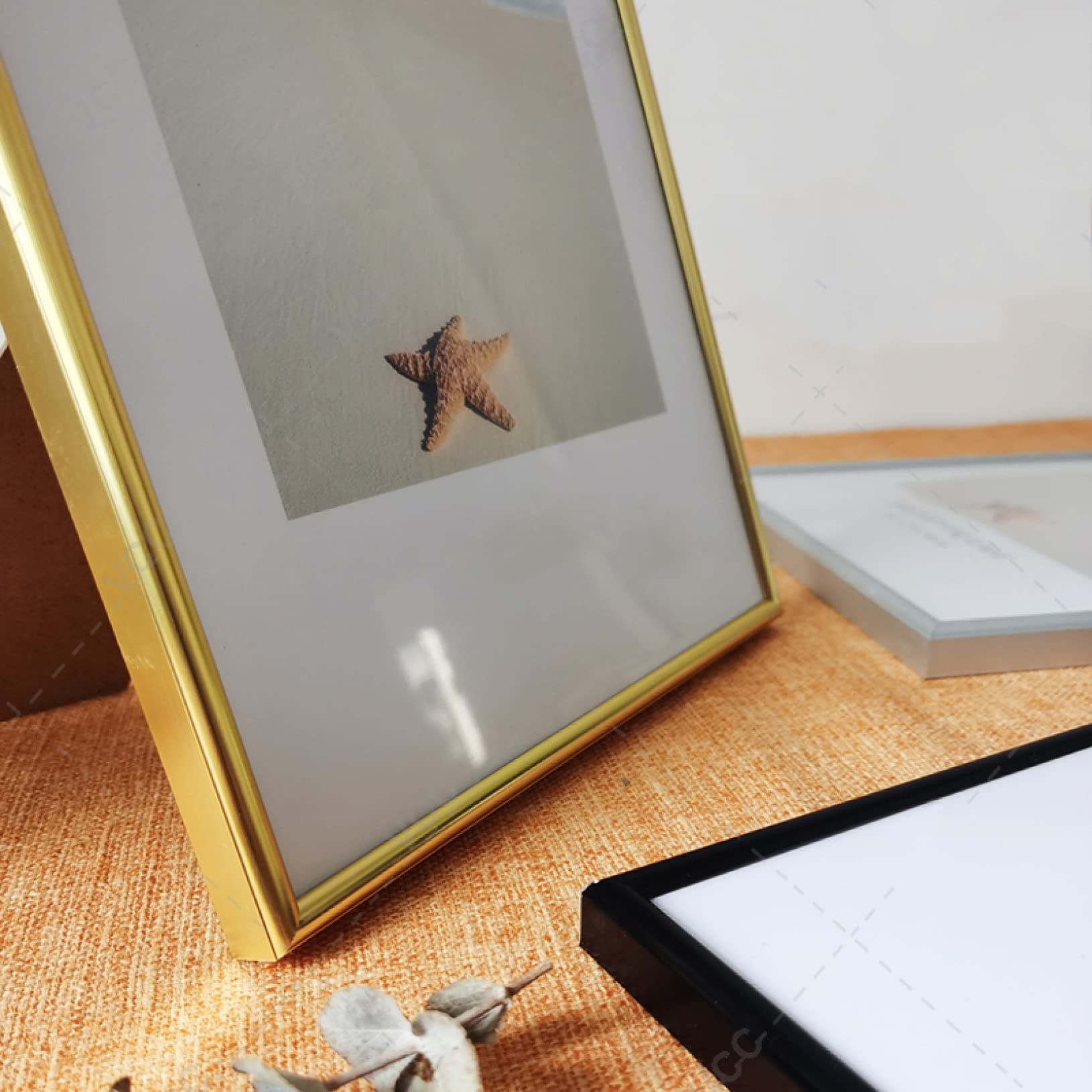 Premium Aluminum Photo Frame with Plexiglass - Wall Hanging Picture Frame for Posters, Certificates & Artwork - Perfect for Home, Office & Gallery Displays