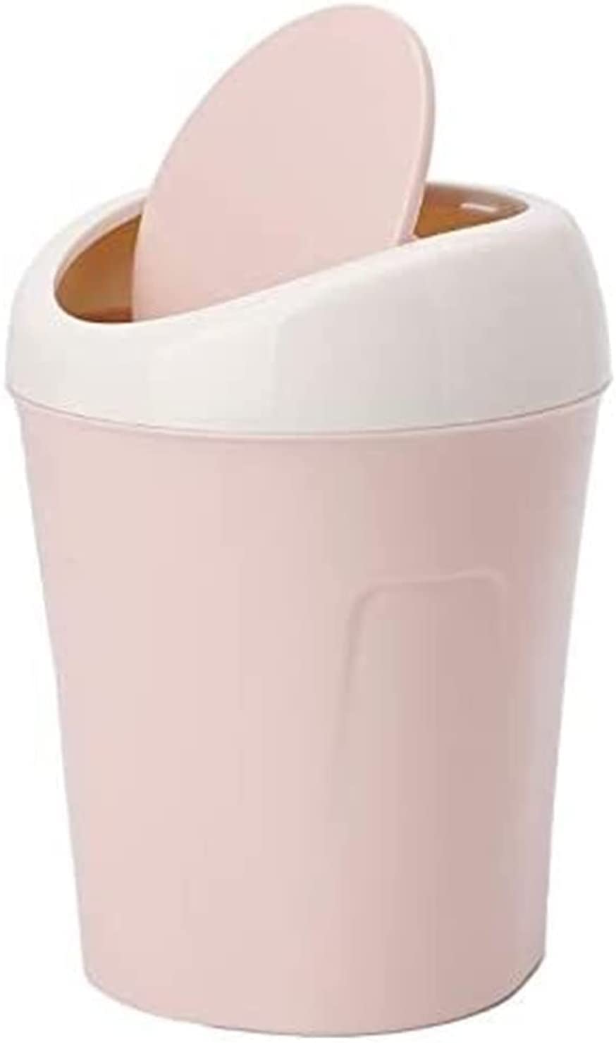 Eco-Friendly Mini Desktop Trash Can - Small Waste Bin for Home, Office, School & Car | Recycled Green Tabletop Garbage Can for Makeup Brushes, Pens & Dust | Perfect for Desks, Bathrooms & Vehicles