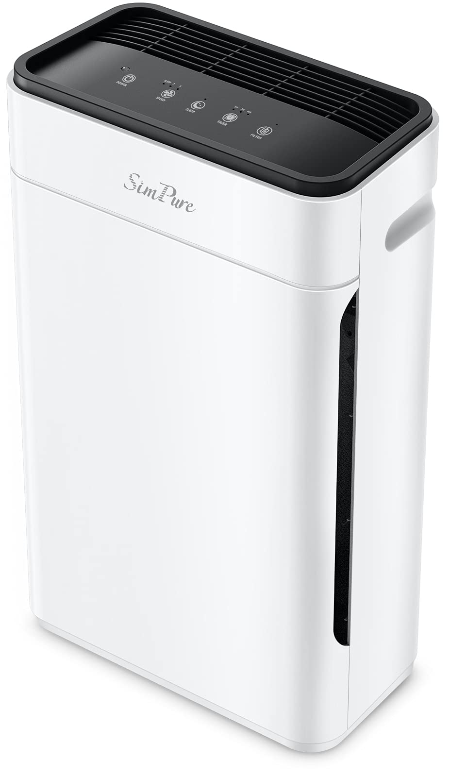 SimPure HP8 True HEPA Air Purifier for Large Rooms - Quiet Home & Office Air Cleaner with Allergen Removal for Pets, Smoke, Dust, Mold - Ideal for Bedrooms, Living Rooms and Workspaces