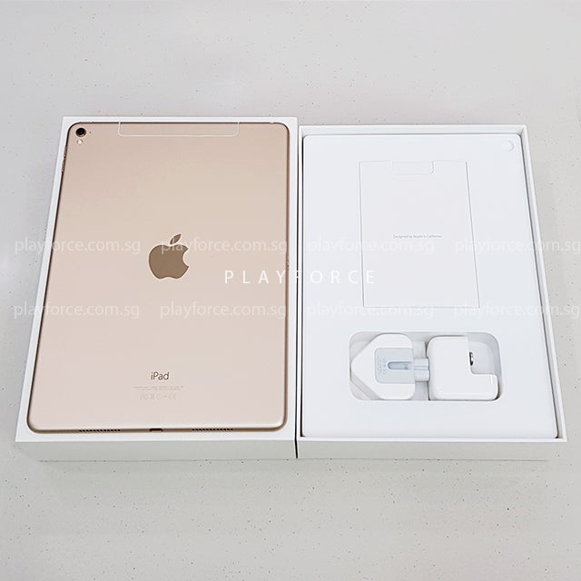 Apple iPad Pro 9.7-inch 1st Generation (32GB, Wi-Fi + Cellular, Rose Gold) - Fast Performance Tablet for Work, Study & Entertainment