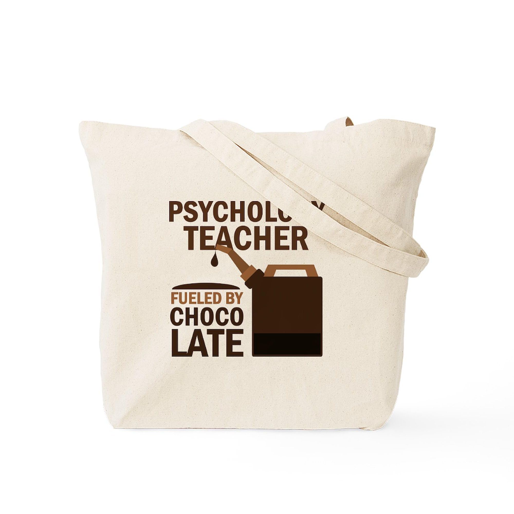 Funny Psychology Teacher Gift Tote Bag - Natural Canvas Reusable Shopping Bag for School, Work & Groceries | CafePress