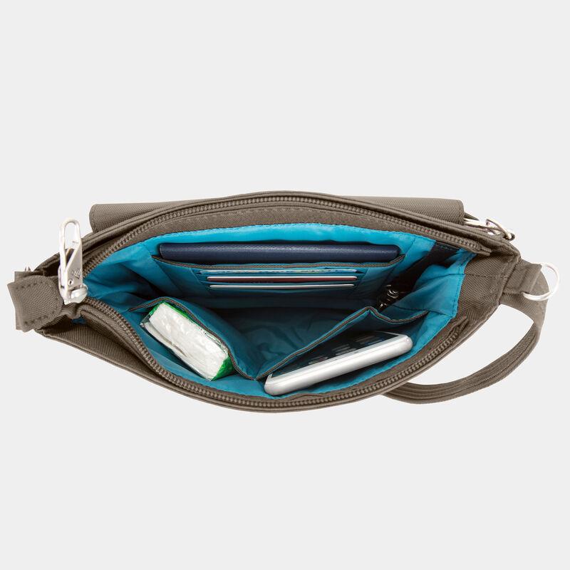 Travelon Anti Theft Classic Mini Shoulder Bag - Secure Crossbody Purse for Women | RFID Blocking & Slash Resistant | Perfect for Travel, Commuting & Daily Use