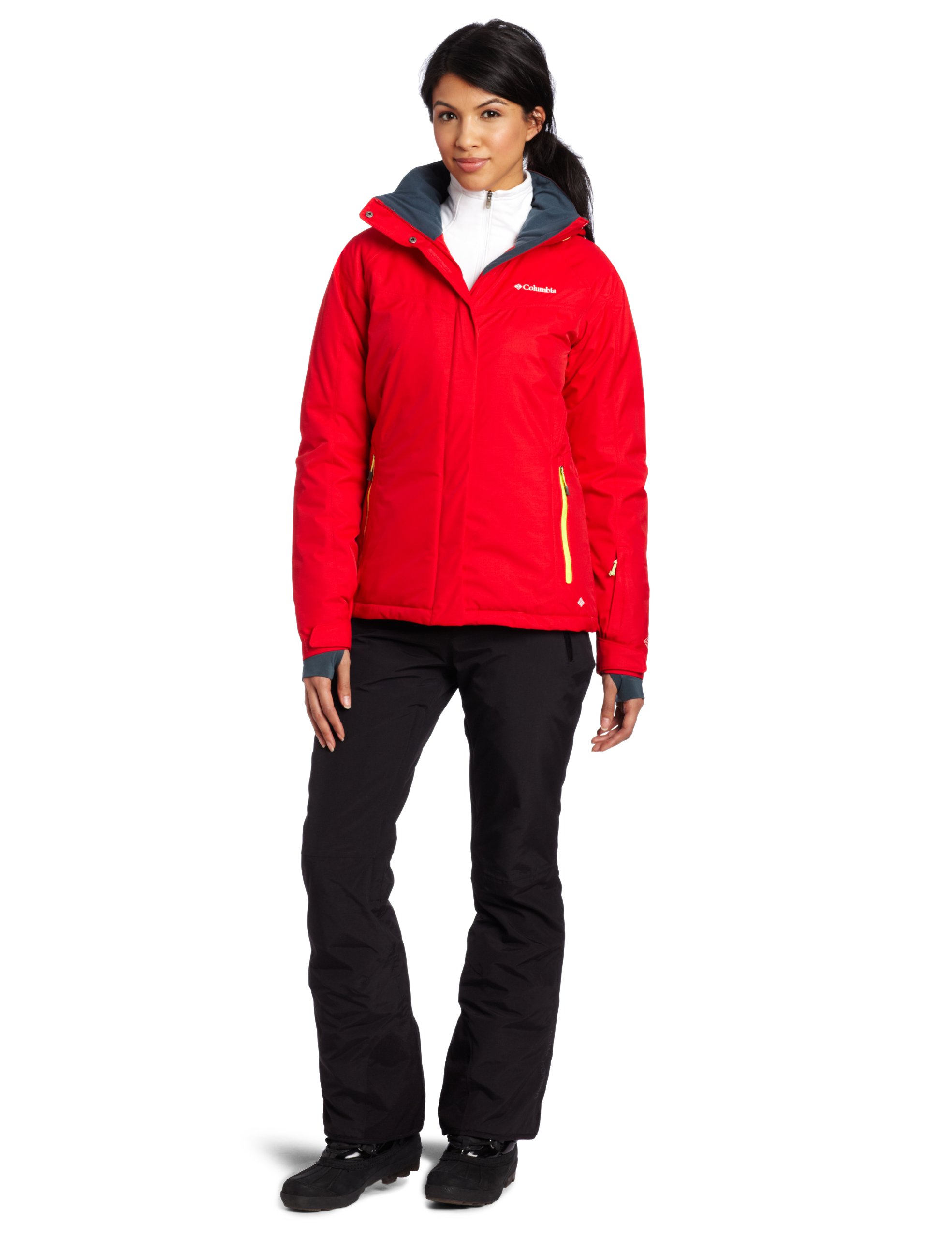 Columbia Women's Powderhouse Jacket - Waterproof Winter Coat with Omni-Heat Thermal Reflective, Lightweight Ski Jacket for Cold Weather - Perfect for Skiing, Snowboarding & Outdoor Adventures
