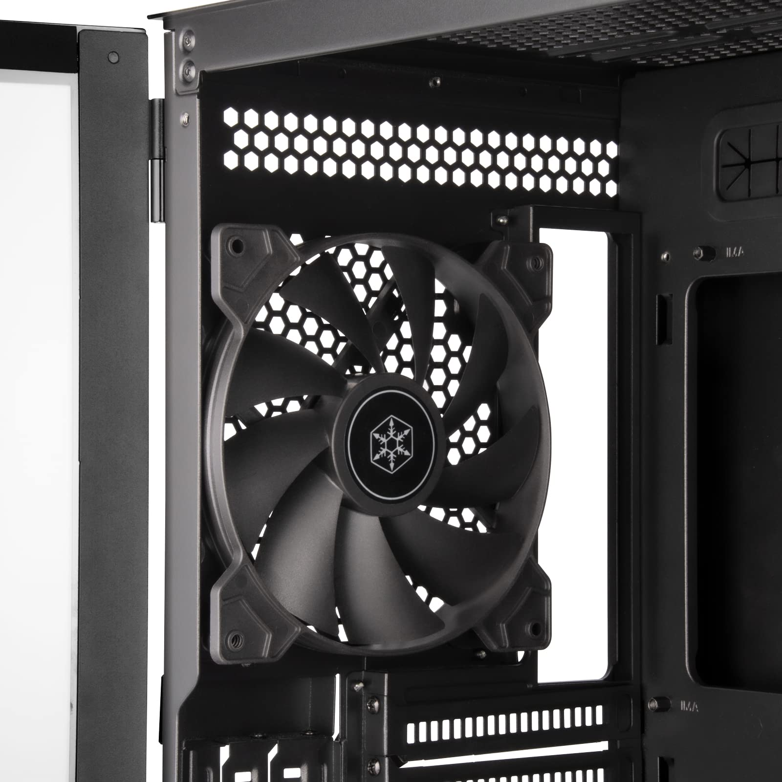 SilverStone Technology SETA H1 E-ATX Full Tower PC Case - Dual 160mm Front Fans & 140mm Rear Fan, High Airflow Design (SST-SEH1B-G) - Perfect for Gaming Rigs, Workstations & Custom PC Builds