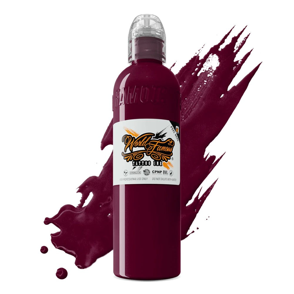 Premium Hori Hui Taiwanese Ink - Deep Magenta for Calligraphy, Painting & Artistic Lettering | High-Quality Pigment Ink for Professional Artists & Beginners