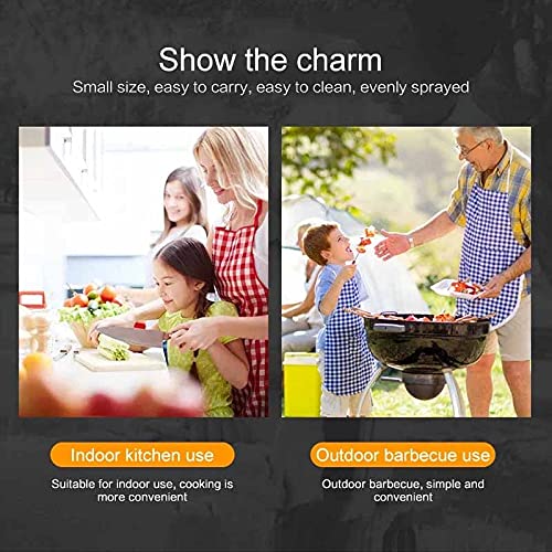 500ML Stainless Steel BBQ Oil Spray Bottle - Olive Oil Sprayer for Grilling, Cooking & Baking | Perfect for BBQ, Kitchen, Marinades & Salad Dressing