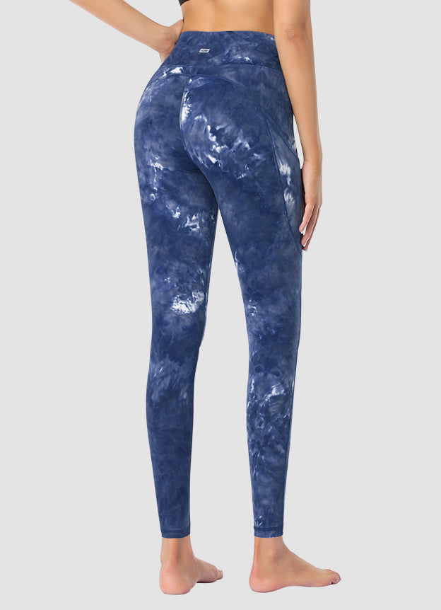 Newborn High Waist Yoga Pants for Women - Full Length Tie Dye Workout Leggings | Perfect for Yoga, Gym & Casual Wear