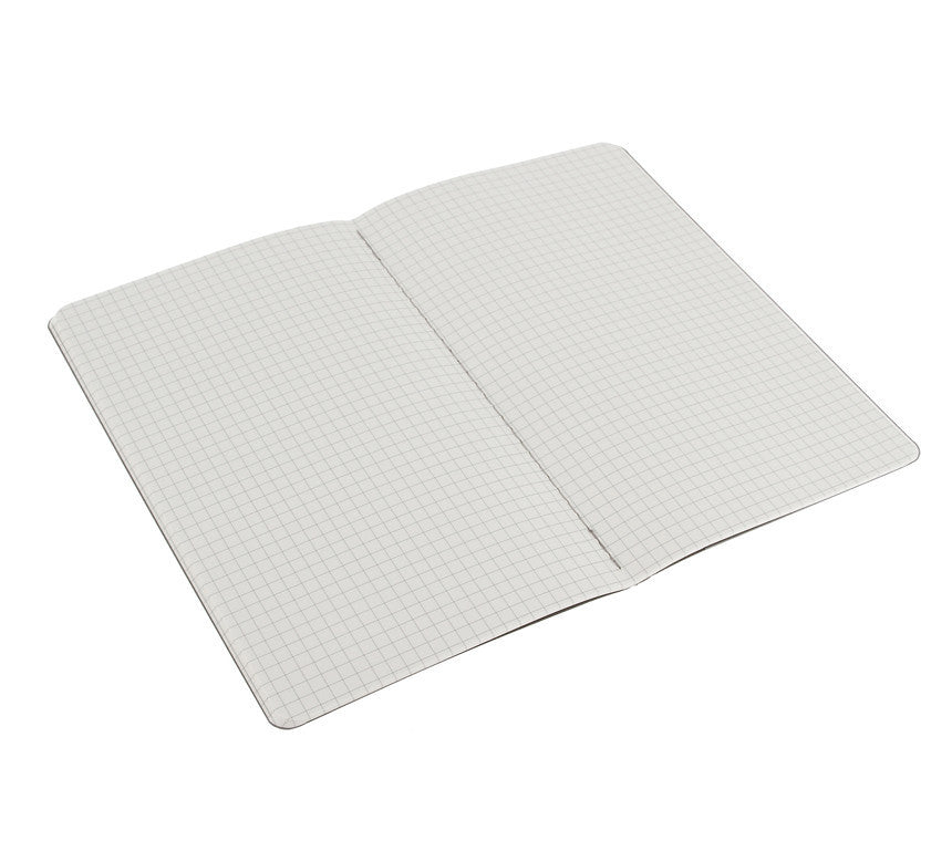 Premium Moleskine Squared Cahier Journal Set of 3 - Lined Notebooks for Writing, Sketching & Note Taking - Perfect for Students, Artists & Professionals - Durable Kraft Paper Cover