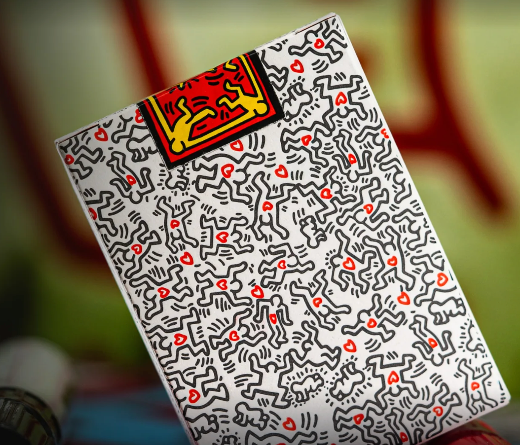 Keith Haring Playing Cards - Premium Collectible Card Deck for Poker, Blackjack & Game Nights - Unique Pop Art Gift for Card Game Lovers
