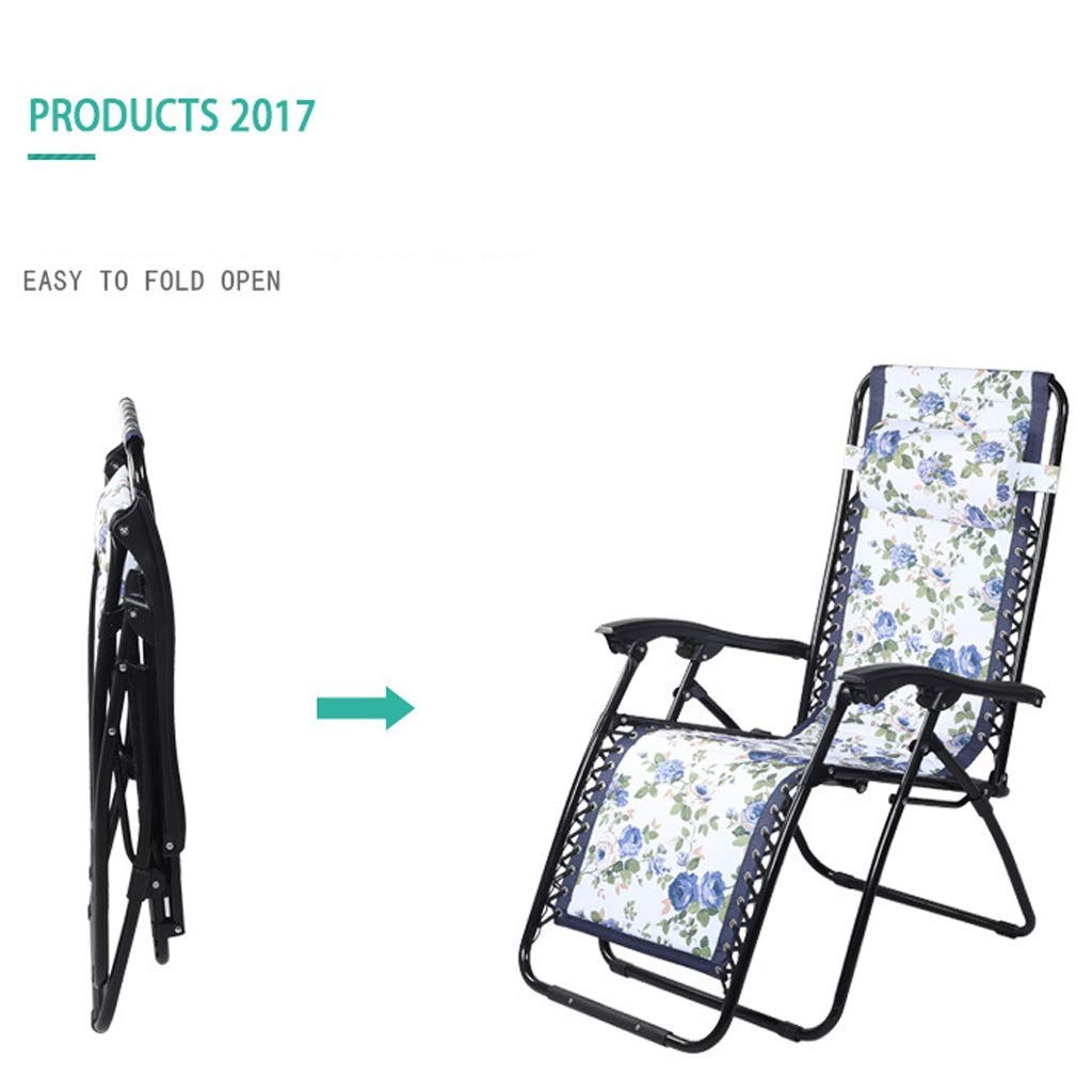 Adjustable Reclining Folding Chair for Home, Outdoor, Beach & Garden - Portable Sun Lounger with Angle Control for Relaxing, Lunch Breaks & Balcony Use