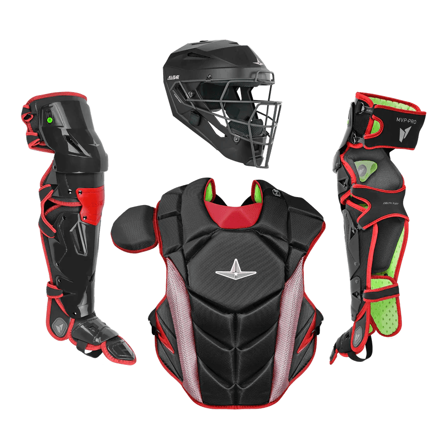 All Star MVP PRO Series Adult Catchers Set - High Performance Baseball Gear for Serious Players | Perfect for Training, Games & Tournaments