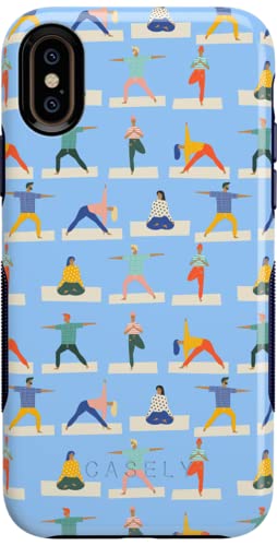 18 Go with the Flow Light Blue Yoga