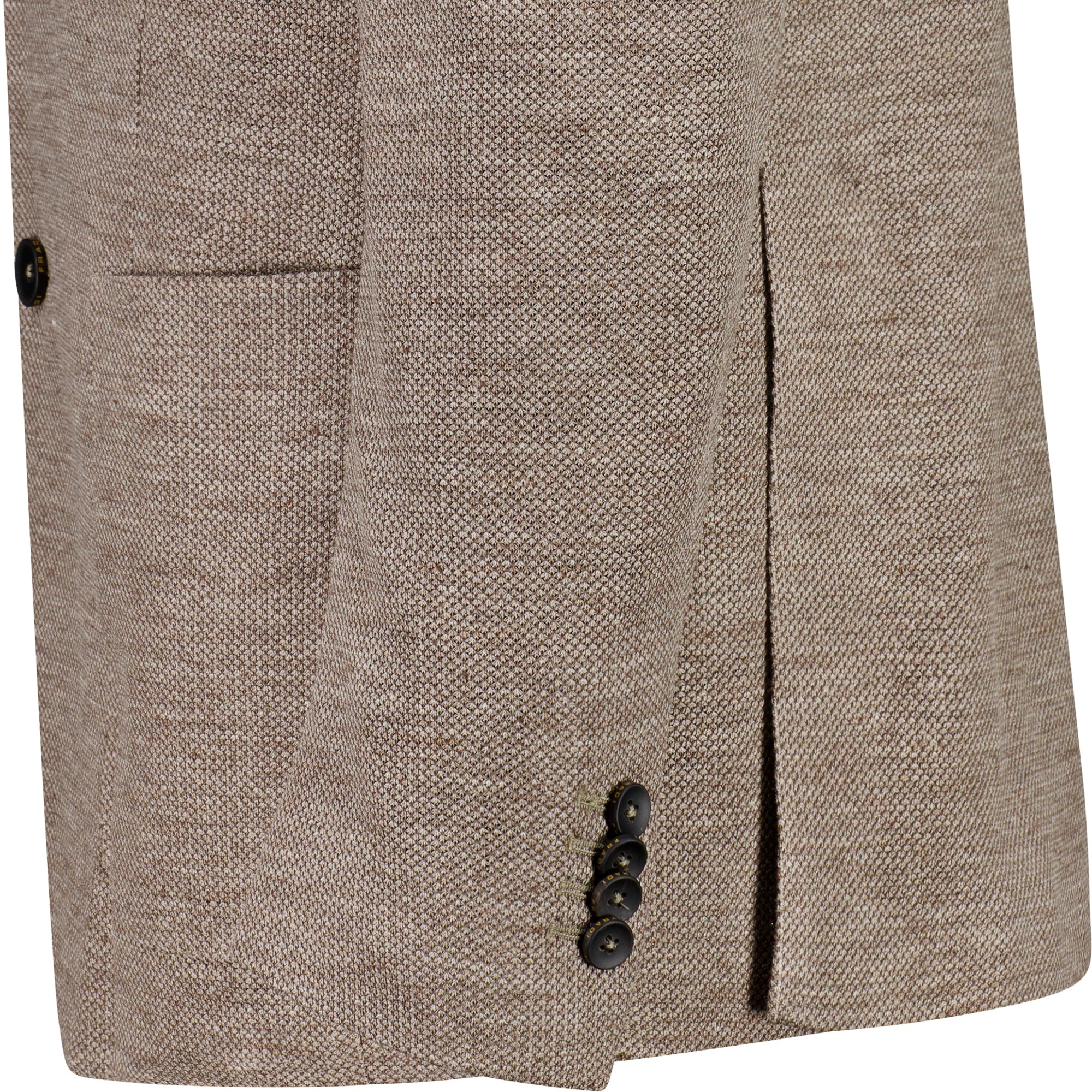 FRADI Men's Linen Cotton Blend Lightweight Sports Jacket - Breathable Casual YUTA Style for Outdoor Activities & Travel