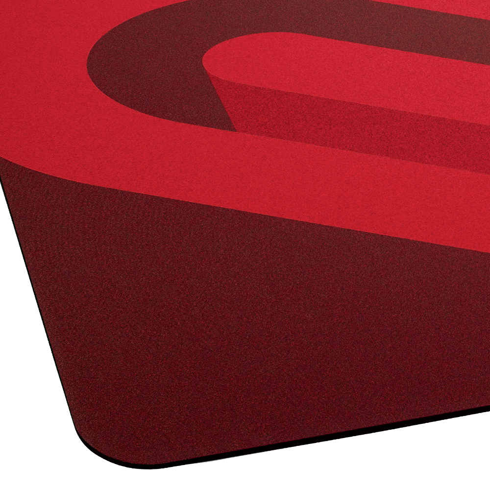 ZOWIE G-SR SE Large Gaming Mouse Pad - Rouge & Gray - Perfect for FPS, MOBA, and Esports Gaming