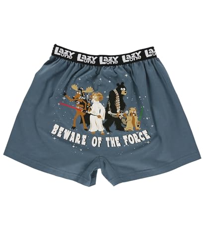 Beware the Force Dark Blue Kids Boxers