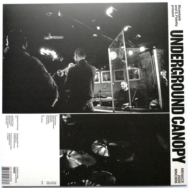 Bluestaeb & S. Fidelity Present Underground Canopy Vinyl Record | Menace Edition MNC006 | Limited Edition Hip-Hop/Electronic Music for Collectors & DJs | Perfect for Home Listening & Club Performances