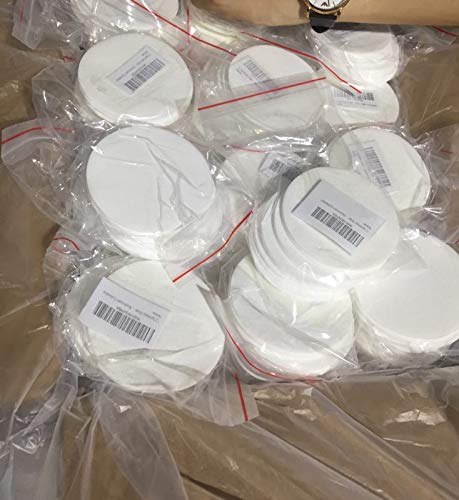 70mm Synthetic Filter Discs for Buchner Funnel - Fits Regular Mouth Size - 24 Pack - Perfect for Mushroom Cultivation & Laboratory Filtration