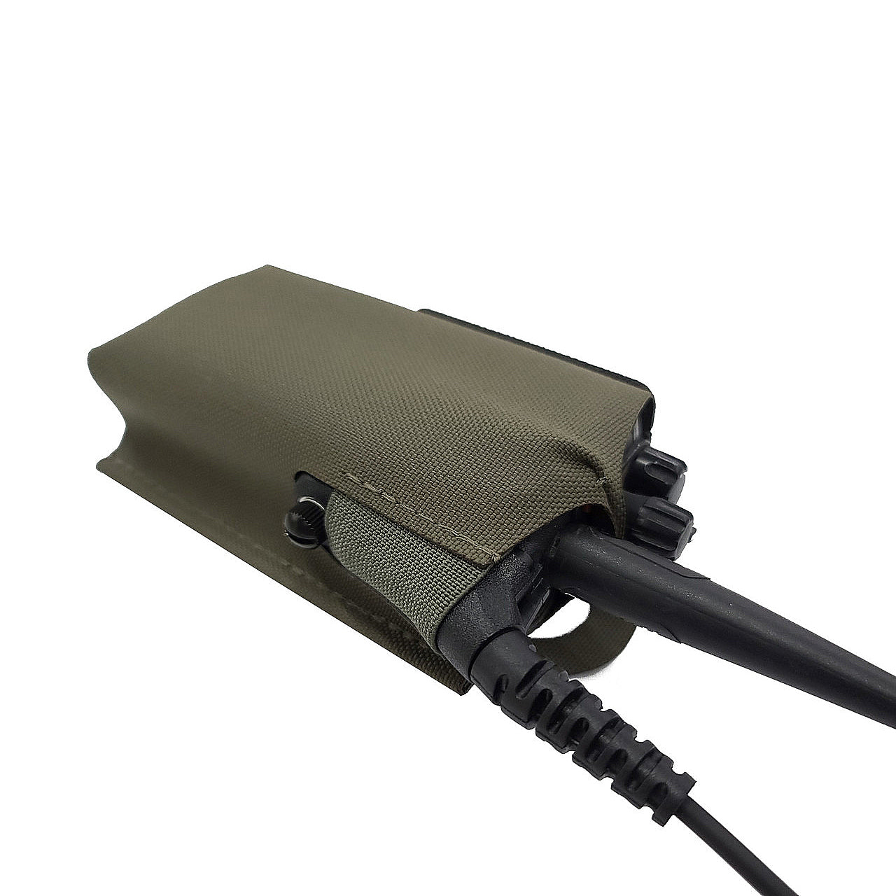 Esstac Motorola XPR6550 Radio Pouch with 2 MALICE Clips - Tactical MOLLE-Compatible Holder for Two-Way Radios | Perfect for Law Enforcement, Military, and Outdoor Adventures