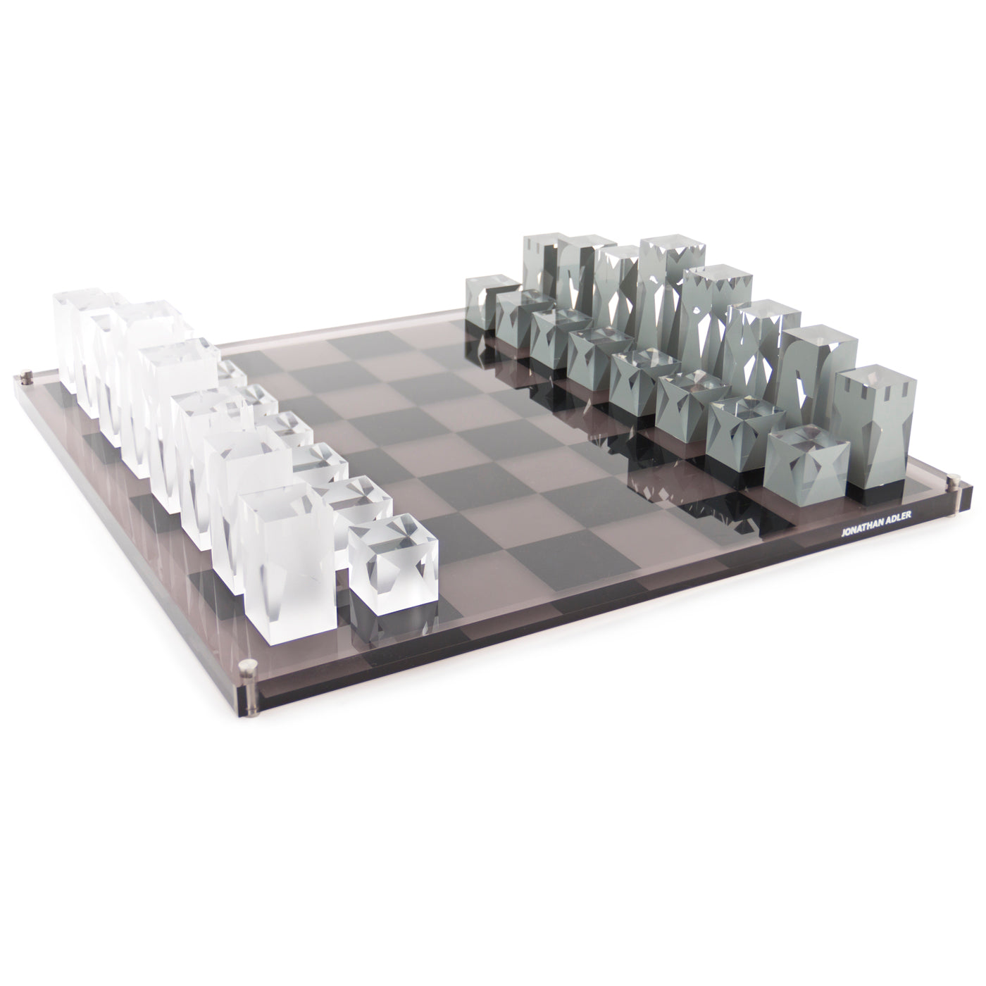 Premium Acrylic Chess Set with 3.75