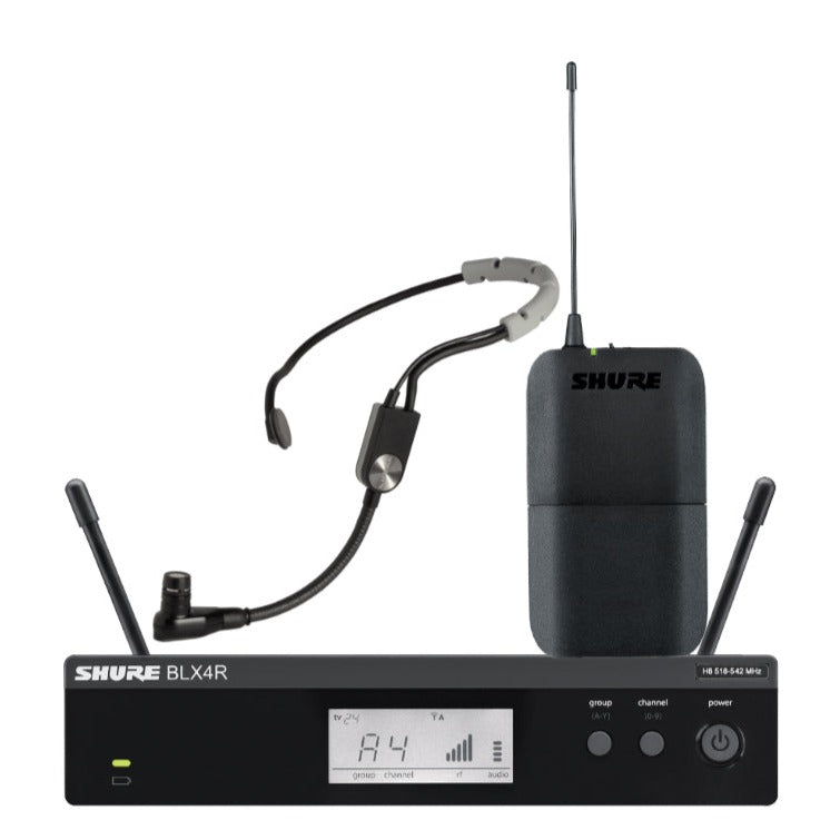 Shure BLX14R/SM35 Wireless Headset Microphone System - Professional Grade for Live Performances, Public Speaking & Broadcast Studios